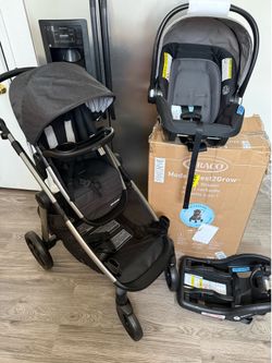 NEW! Double Graco Modes Nest2Grow Travel System
