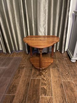 Lovely Wooden End Table