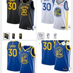 GOLDEN STATE WARRIORS STEVEN CURRY BASKETBALL JERSEY $50. CASH PLEASE!!
