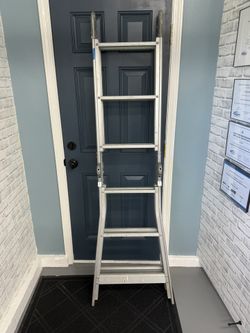 Folding ladder 
