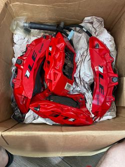 2016-2024 Camaro ZL1 1LE Front & Rear Red BREMBO Brake Calipers OEM *USED*