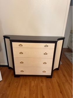 Lillian August for hickory white “Guy clipped corner credenza model” model LA98021