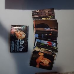 Buffy the vampire slayer trading cards and postcards