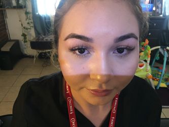 Eyelashes extension extension de