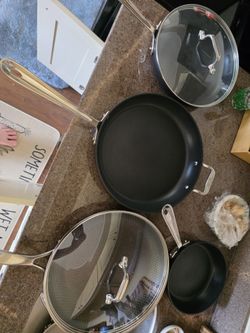 All Clad NoN Stick And Hex Clad