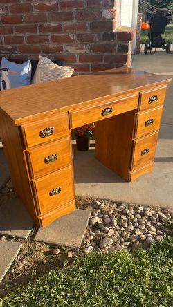 Nice solid wood desk