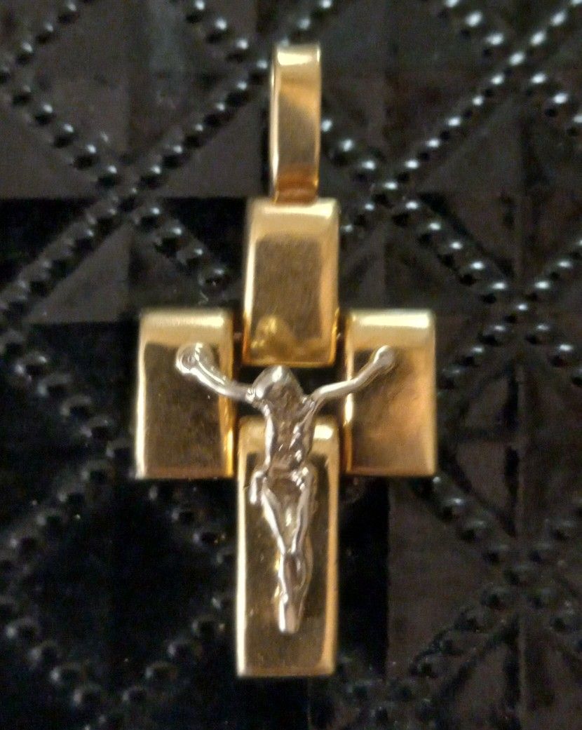 Gold Cross Pendant