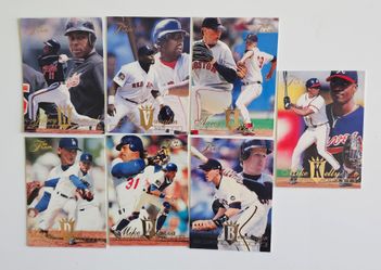 1994 Flair Baseball  
cads set of 7
$5.00 for all 7 cards
Near mint condition