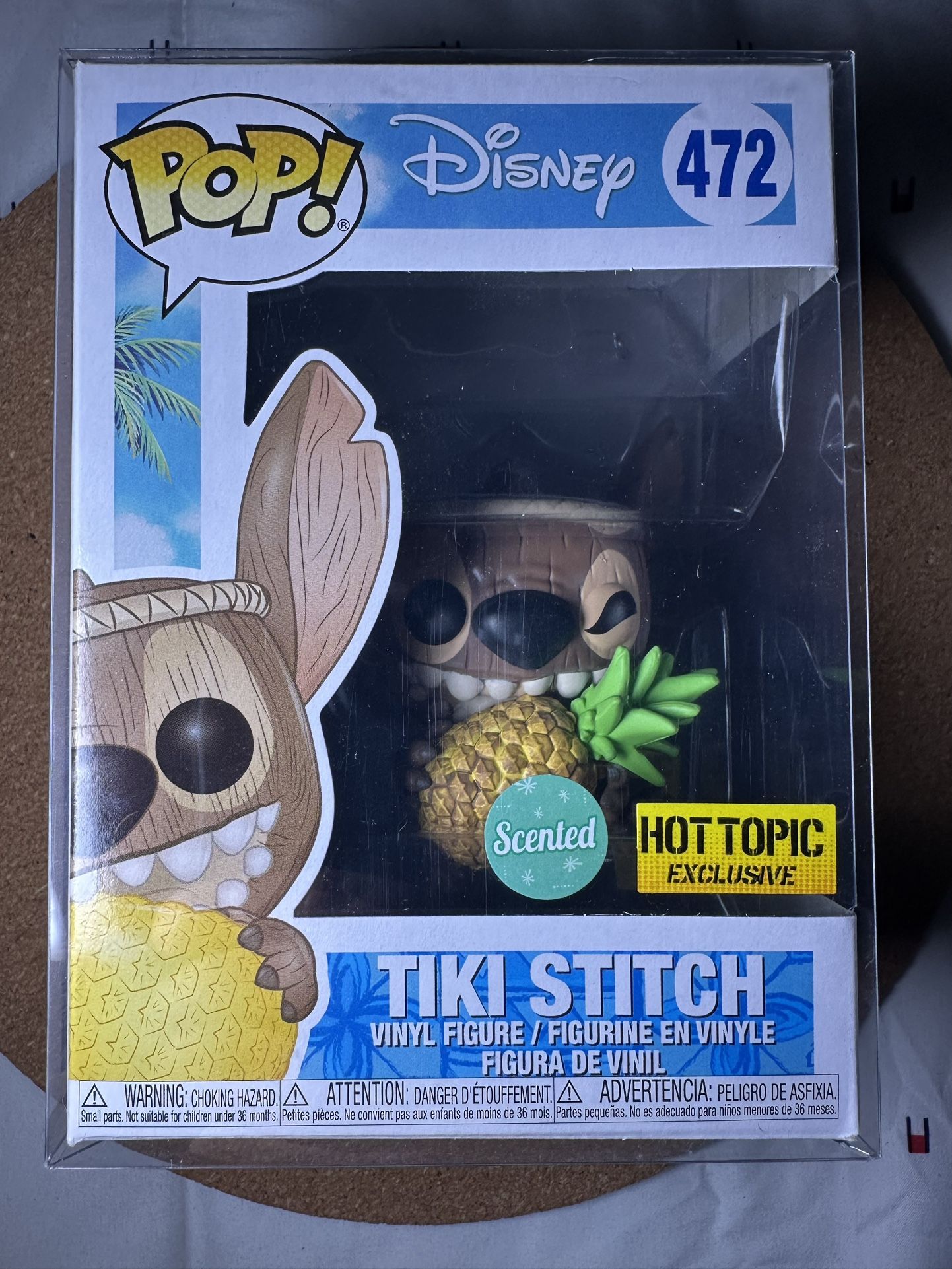Funko Pop! Vinyl: Disney - Tiki Stitch - Hot Topic Exclusive 472 With Protector