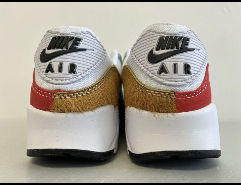 New Nike Air Max 90 SE Safari Mix White Curry DH5075 100 Women's