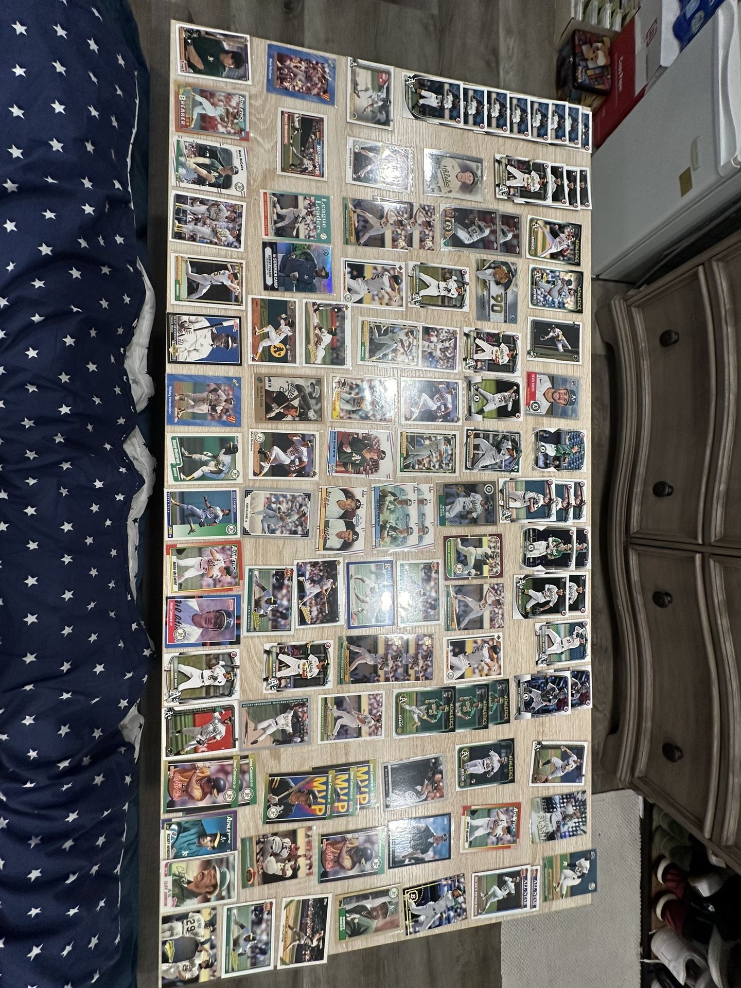 Oakland Athletics baseball cards