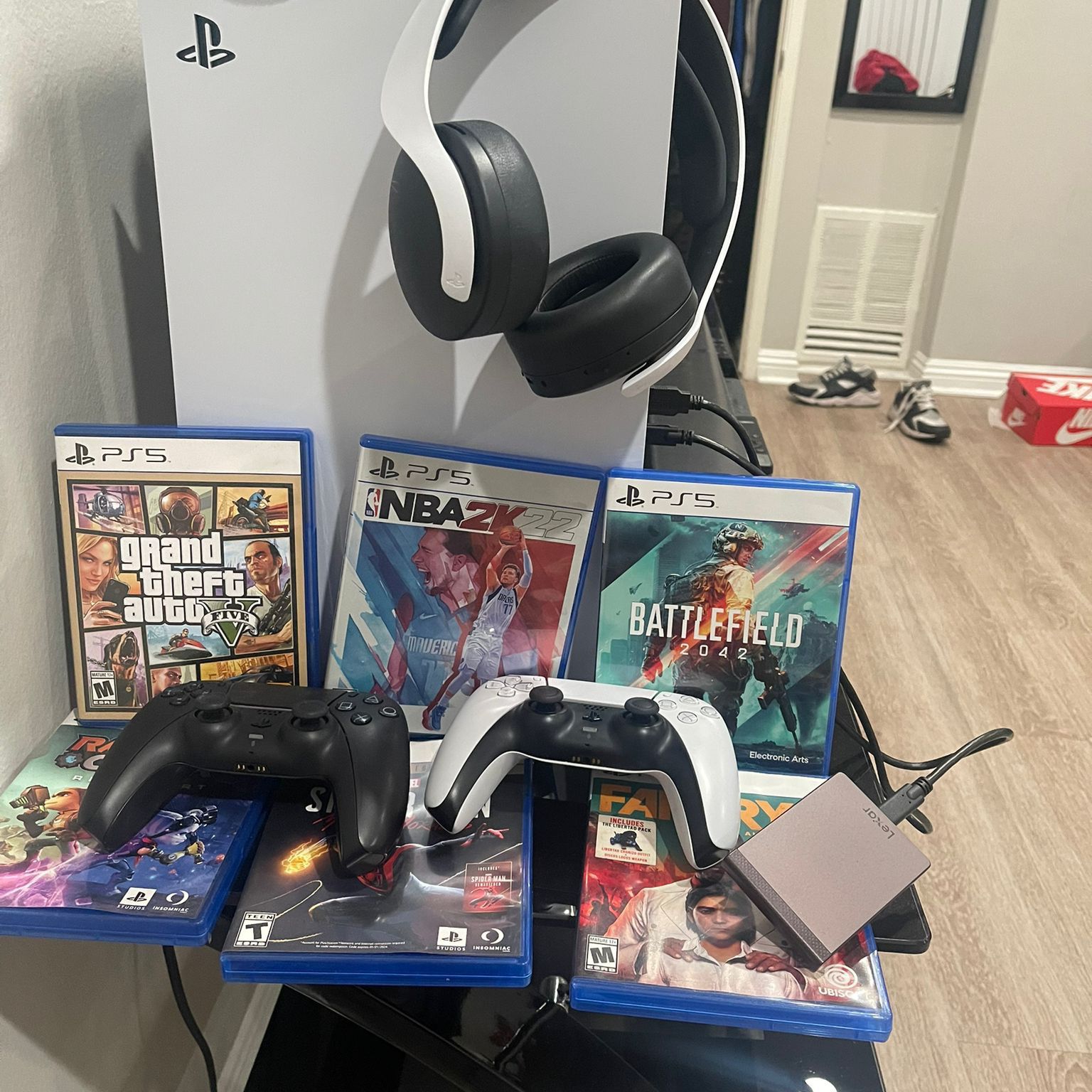 Ps5 With Games Includes, Control!