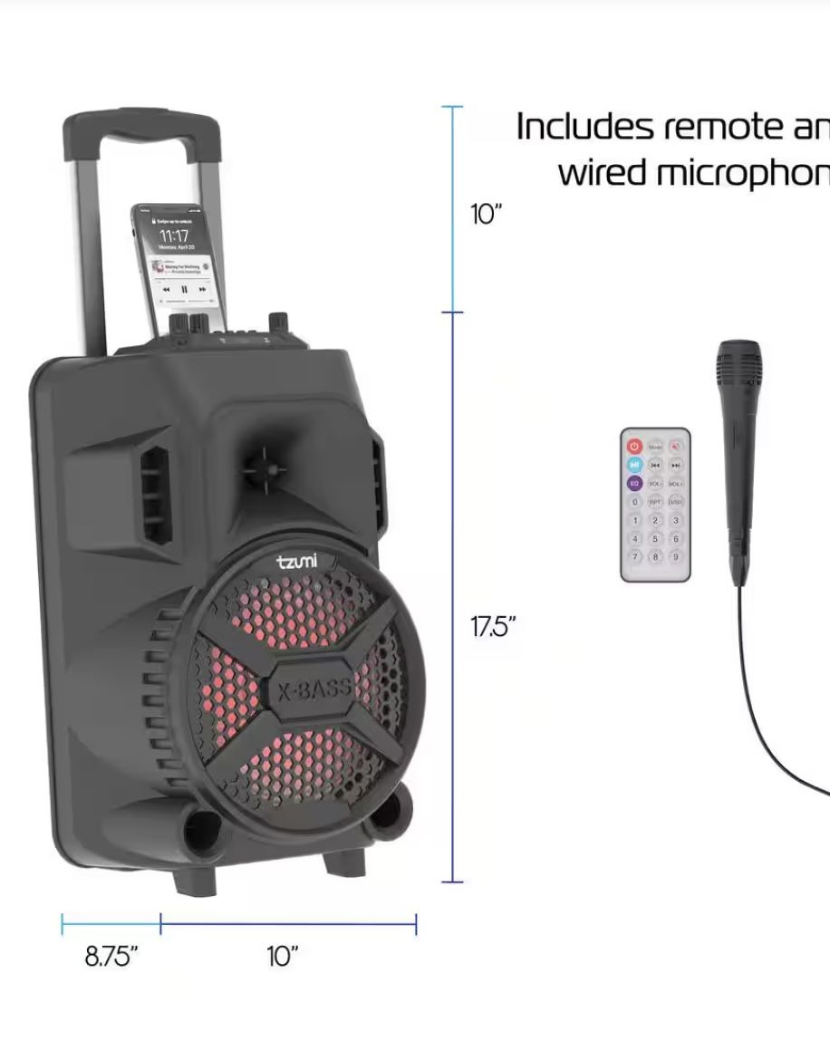 Super Bass Jobsite Speaker And Mega Bass Speaker