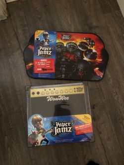Paper Jamz speaker and drum set