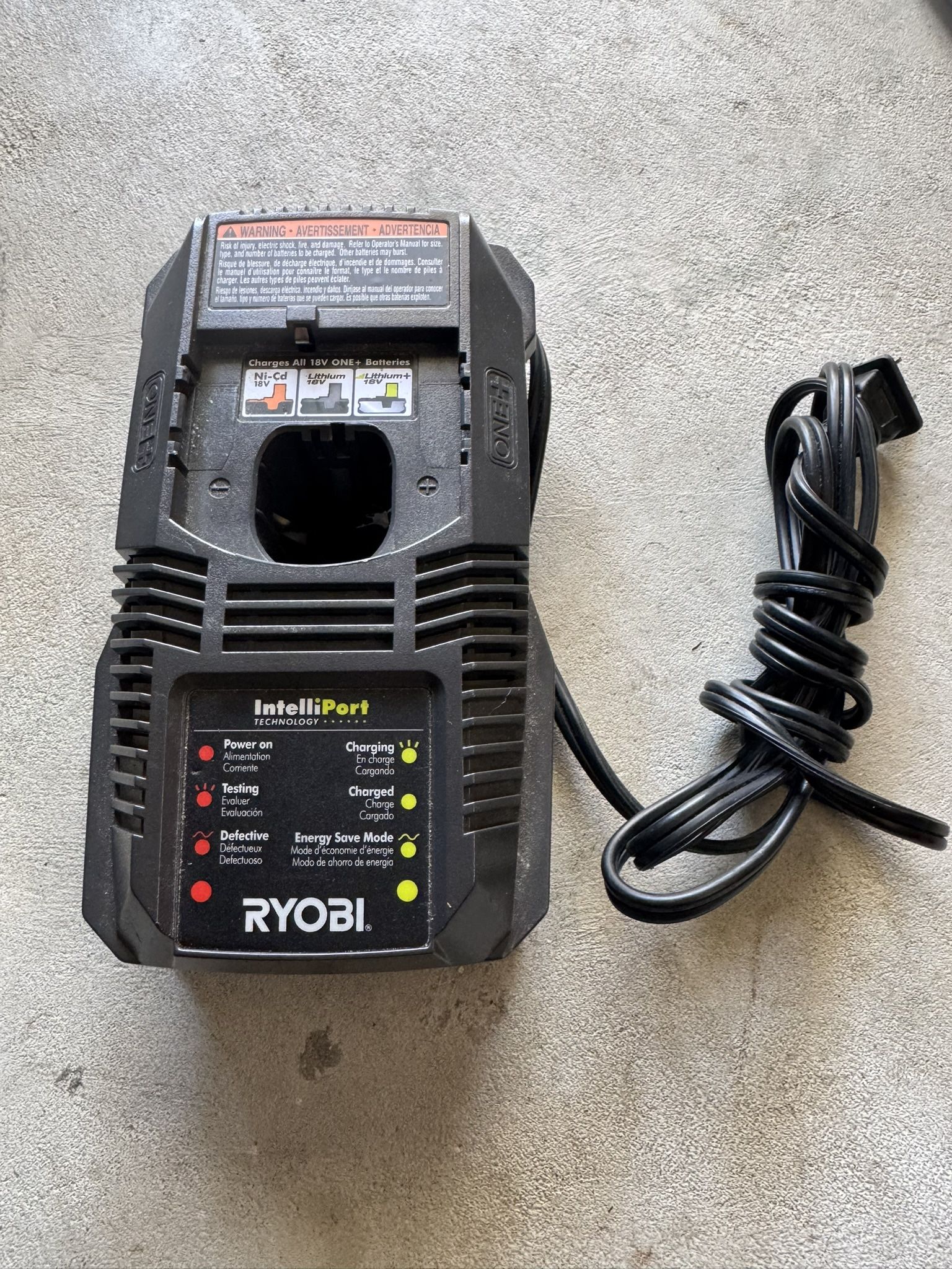 Ryobi 18 V Charger And Conditioner New Open Box