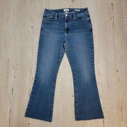Frame Denim Le Crop Mini Boot Lupine Size 31