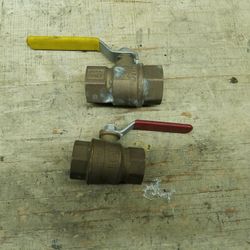 1" Brass Ball Valves
