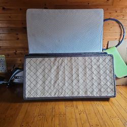 King size mattress with two box 