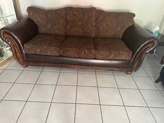 Brown couch