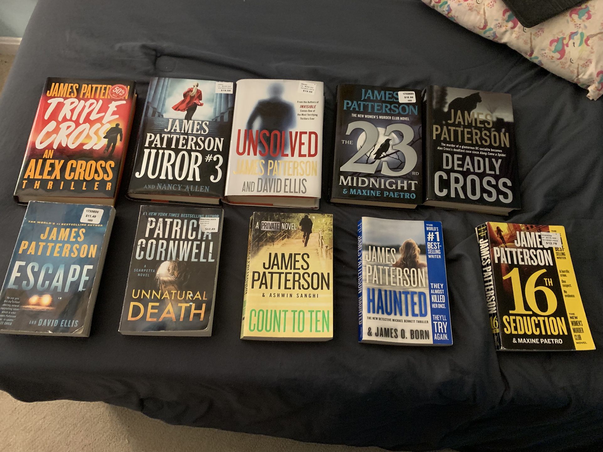 James Patterson books