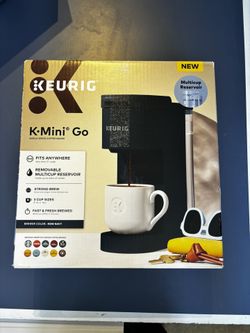 Keurig K-Mini Go Single Serve Coffee Maker – Now Navy (Open Box, New)