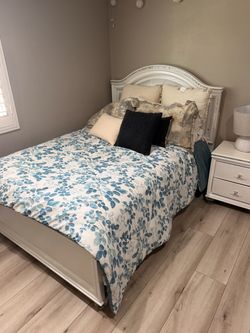 Trundle Bed Set + Nightstand & Drawer