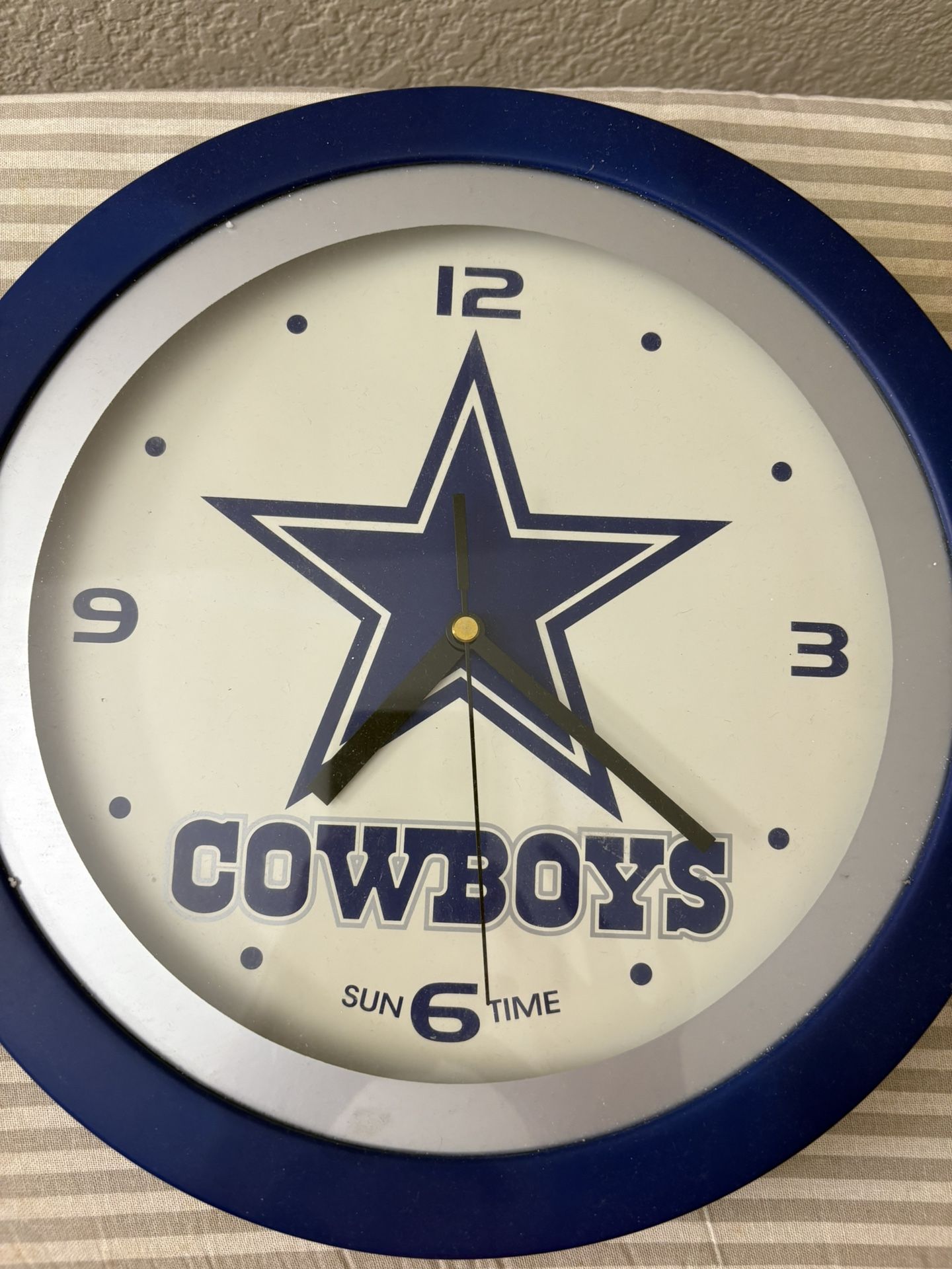 Dallas Cowboys Clock