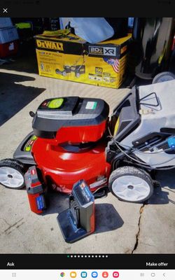 TORO 60V CORDLESS BRUSHLESS SELF PROPELLED LAWN MOWER KIT BATTERY AND CHARGER NEW 