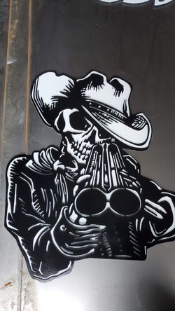 Custom metal sign