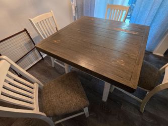 Dinning table and chairs