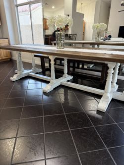 Dining Room Table With Bench