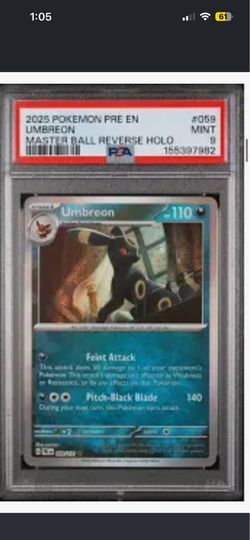 Psa 9 umbreon pick up today