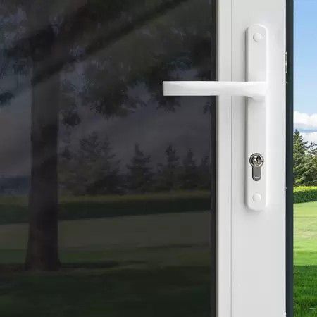 Gila® Privacy Black Static Cling Residential DIY Window Film No Glue No Adhesive