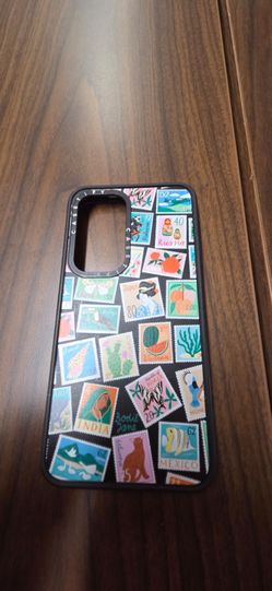 Caseify Samsung S25 case travel stamp