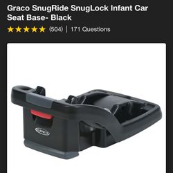 Car Seat Base Graco SnugRide Snuglock
