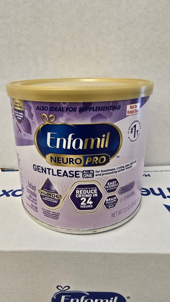 Enfamil NeuroPro Gentlease Powder Baby Formula, For Premium Digestive Support 7.2 Oz