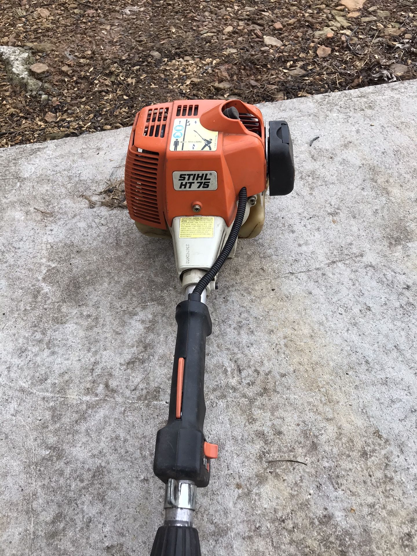 Stihl HT75 Telescoping Pole Saw Extends to 13ft in good condition. You Must Pickup