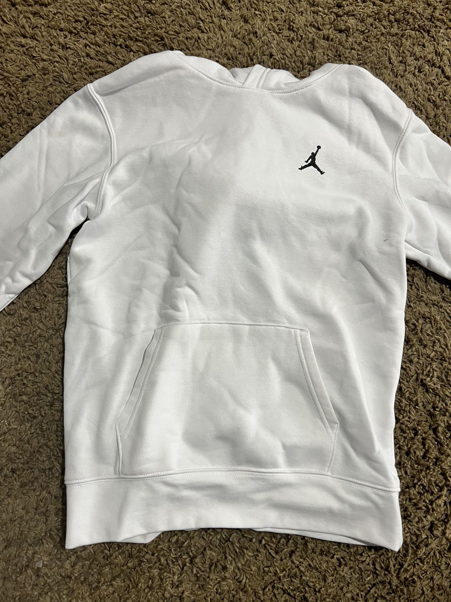 YOUTH LARGE White Jordan Hoodie