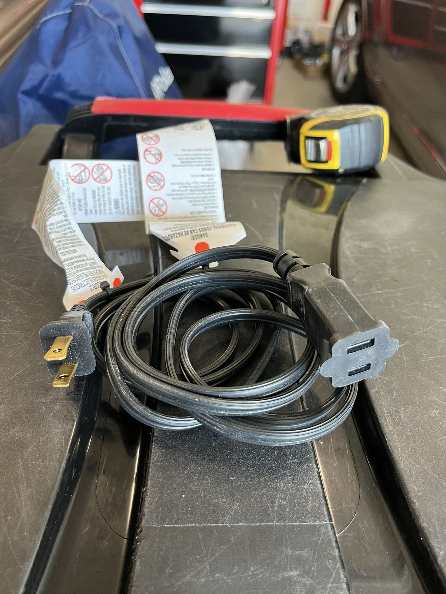 Extension Cord, 6ft, 2 Prong
