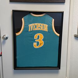 Allen Iverson Autographed Jersey w/ JSA Certification