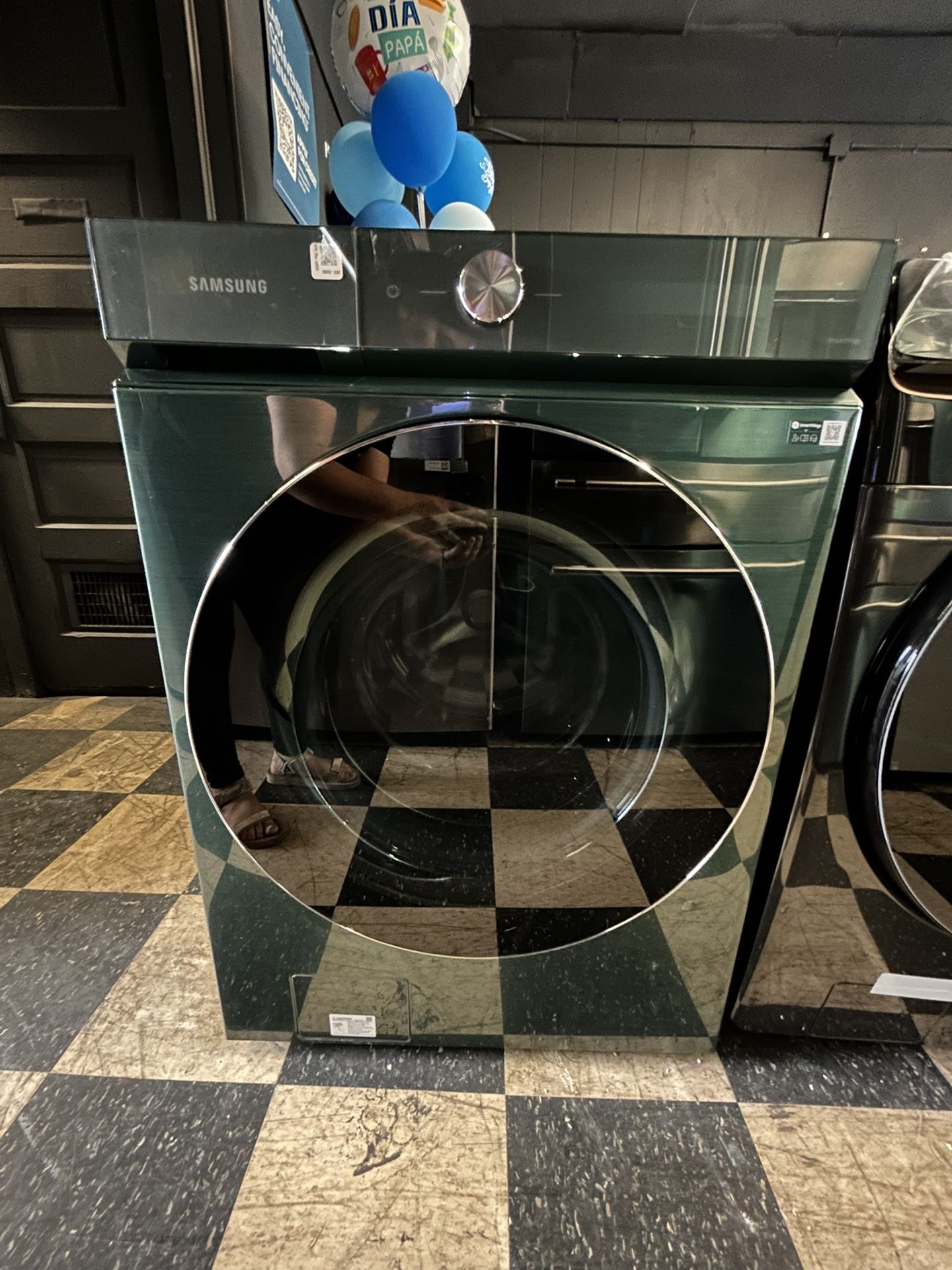 Samsung Bespoke Washer In Green 💙👔