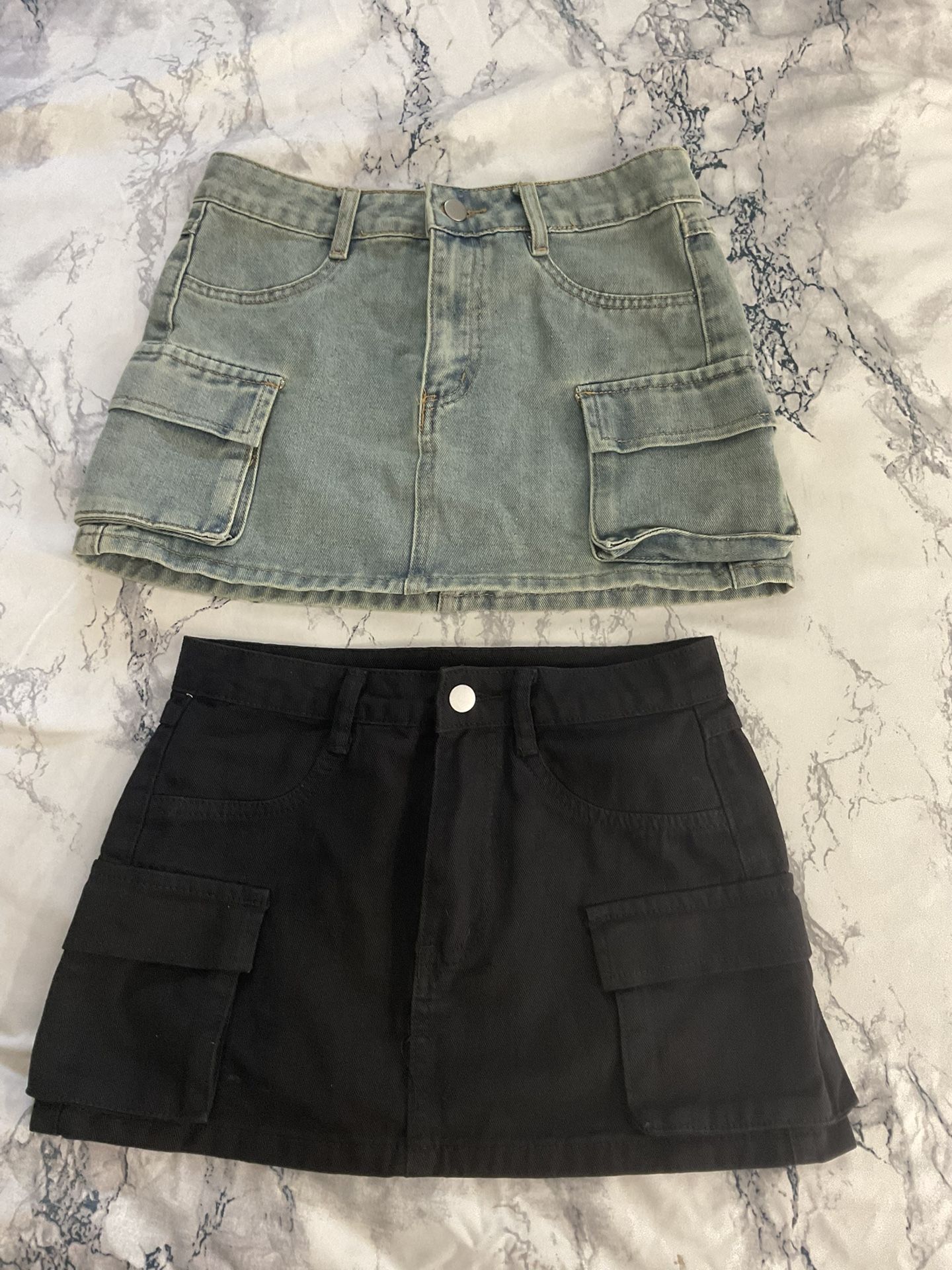 Denim Skirts