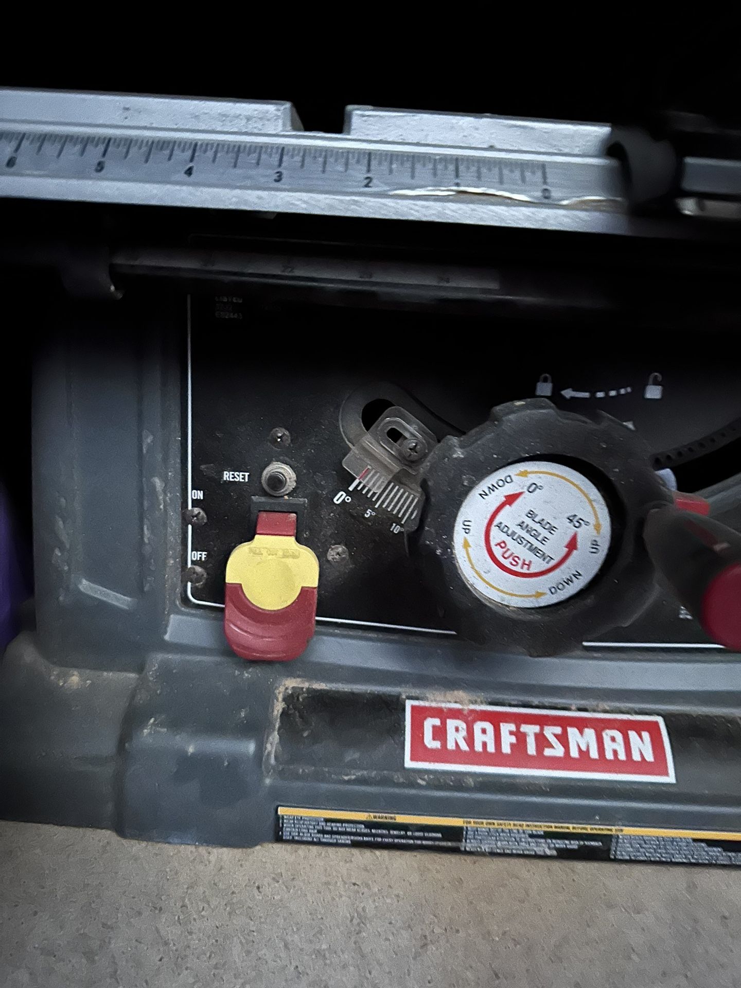 Table Saw Craftsman