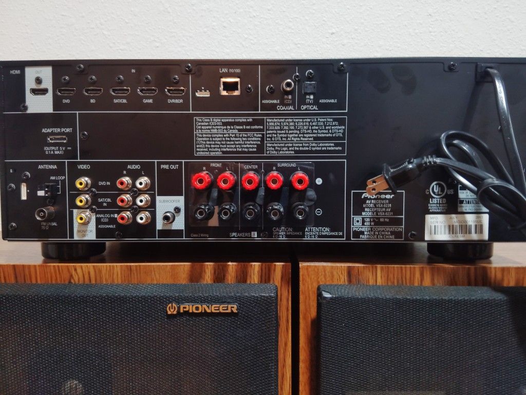 Pioneer Receiver/Speakers