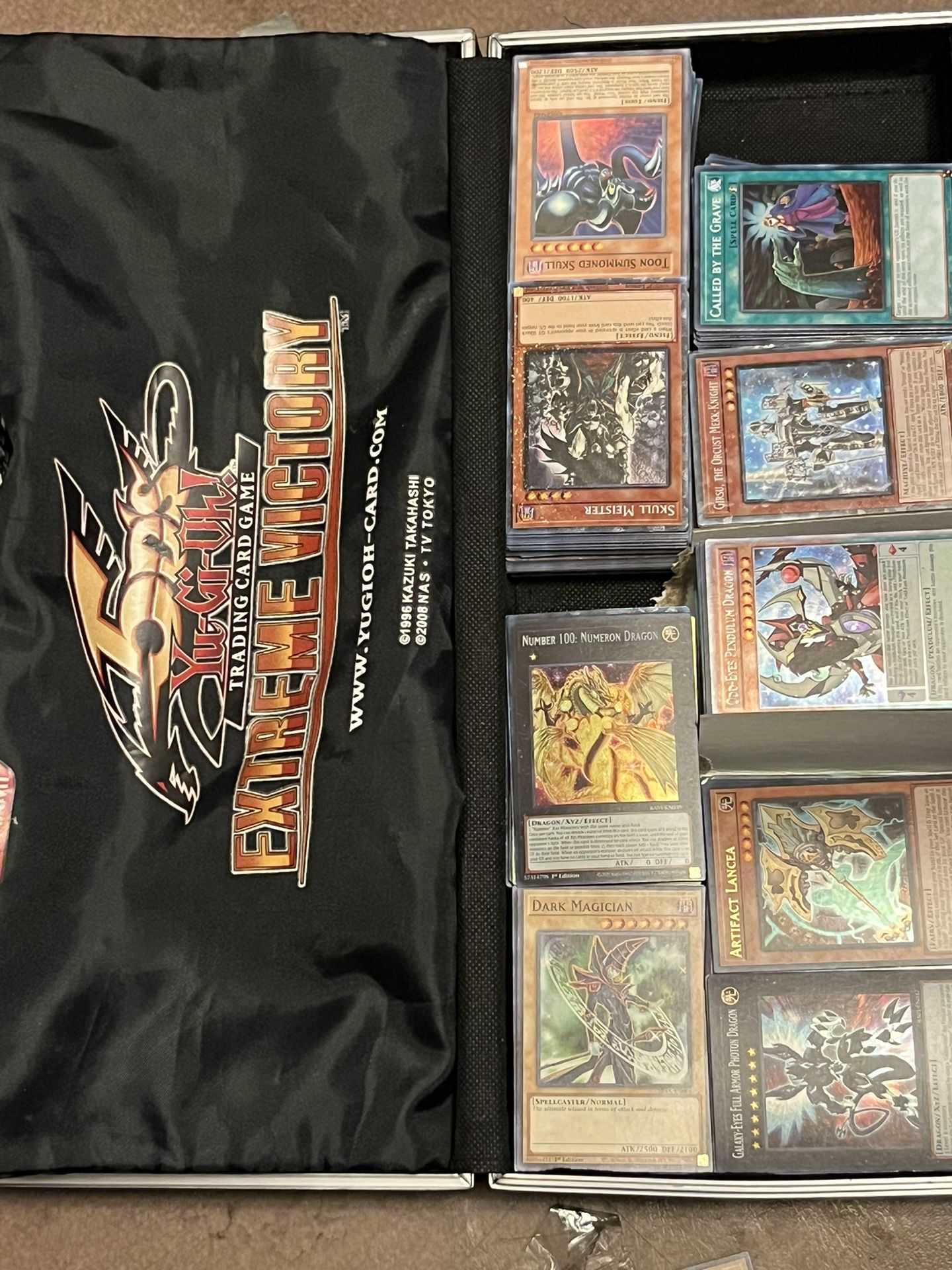 Yugioh Cards & 5Ds Bag & 5Ds Tin