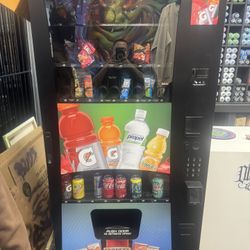 Vending Machine Cold And Snacks 