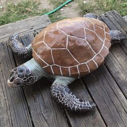 💥Brand new Beautiful Realistic Solid Stone Sea Turtle. 18 inches solid 25 lbs perfect for gardens,yards,pool decor or gifts 🎁 $40 each 