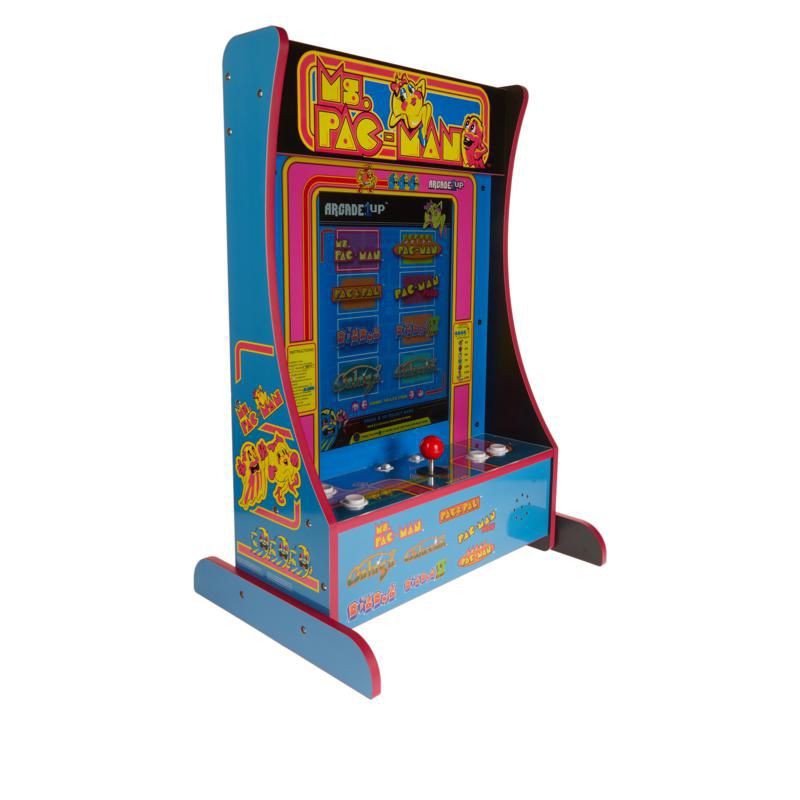 arcade1up 8 in 1 ms pac man partycade