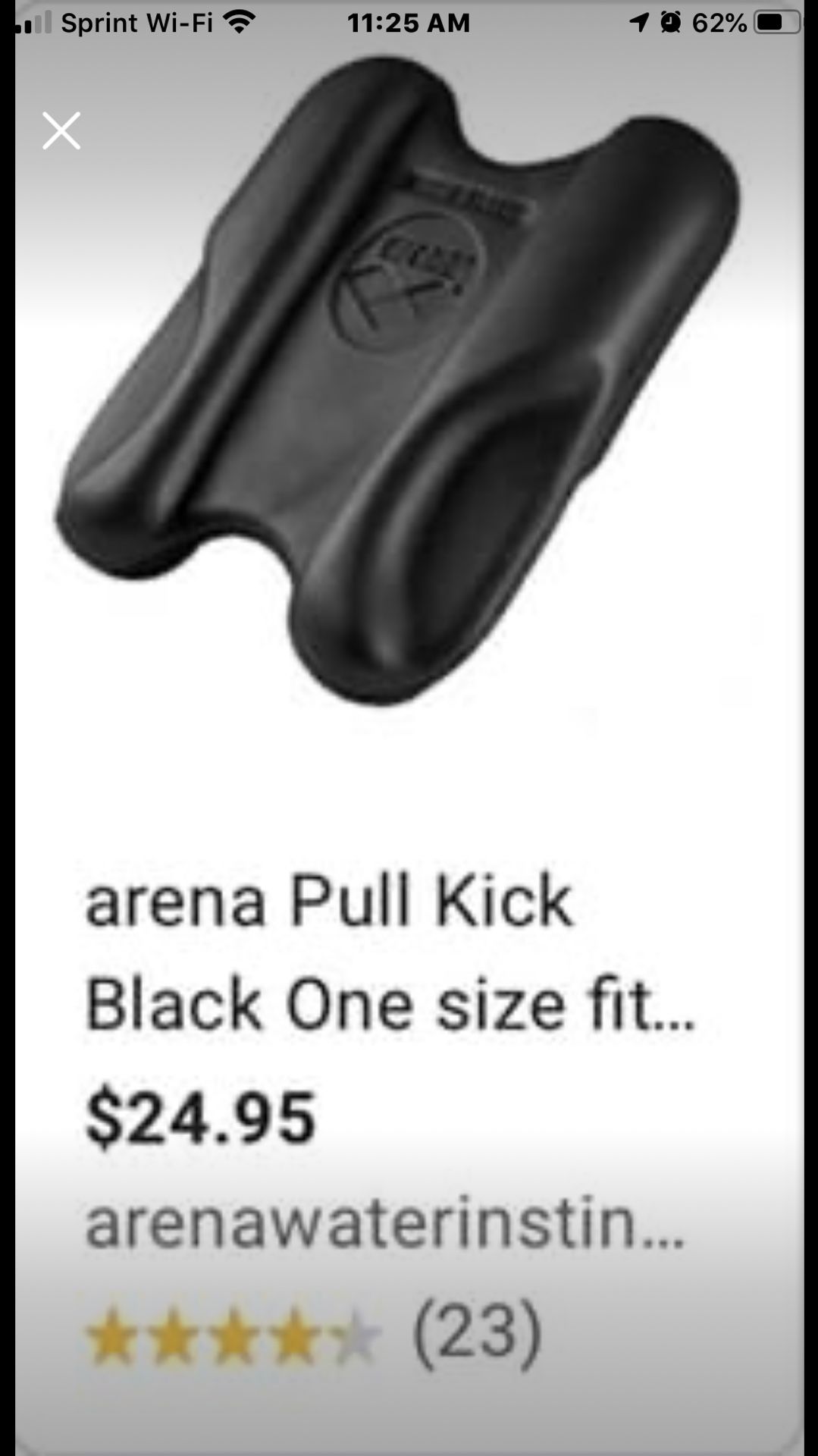 Arena Pull Kick Buoy Swimming 🏊