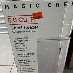 Magic Chef 5.0 cu. ft. Chest Freezer in White